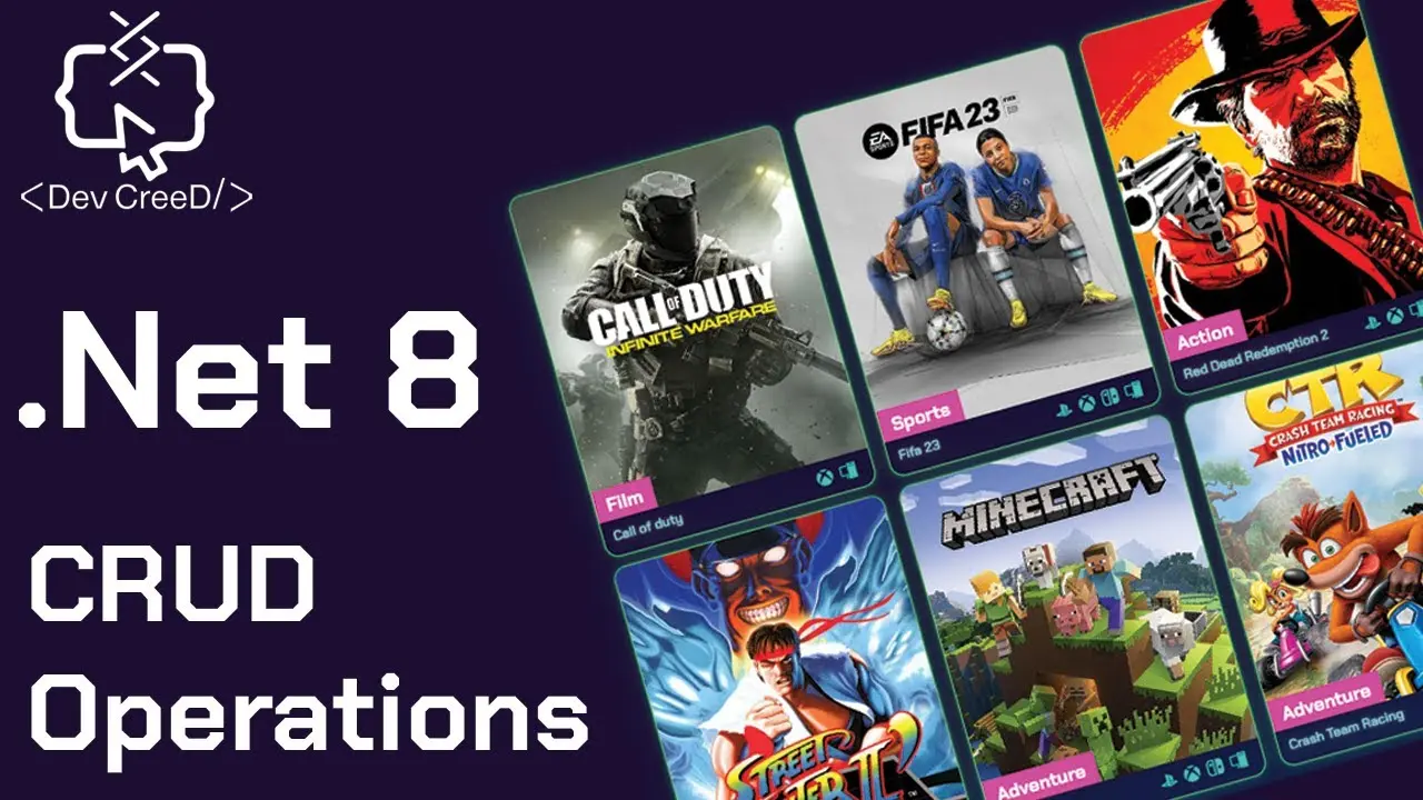 CRUD Operations with .Net 8 (MVC)